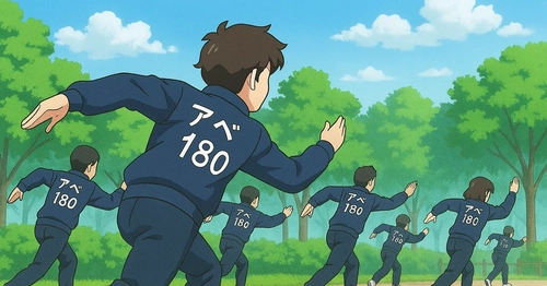 『アベ１８０』朝の散歩82｜夜の数学92