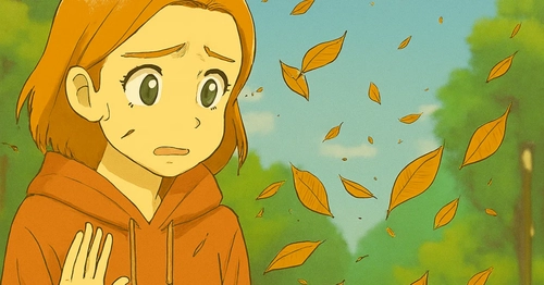 『落ち葉』朝の散歩72｜夜の数学82