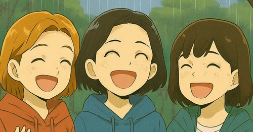 『雨宿り』朝の散歩76｜夜の数学86